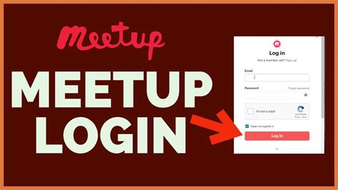 Meet-up login
